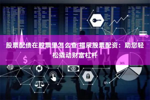 股票配债在股票里怎么查 福辰股票配资：助您轻松撬动财富杠杆